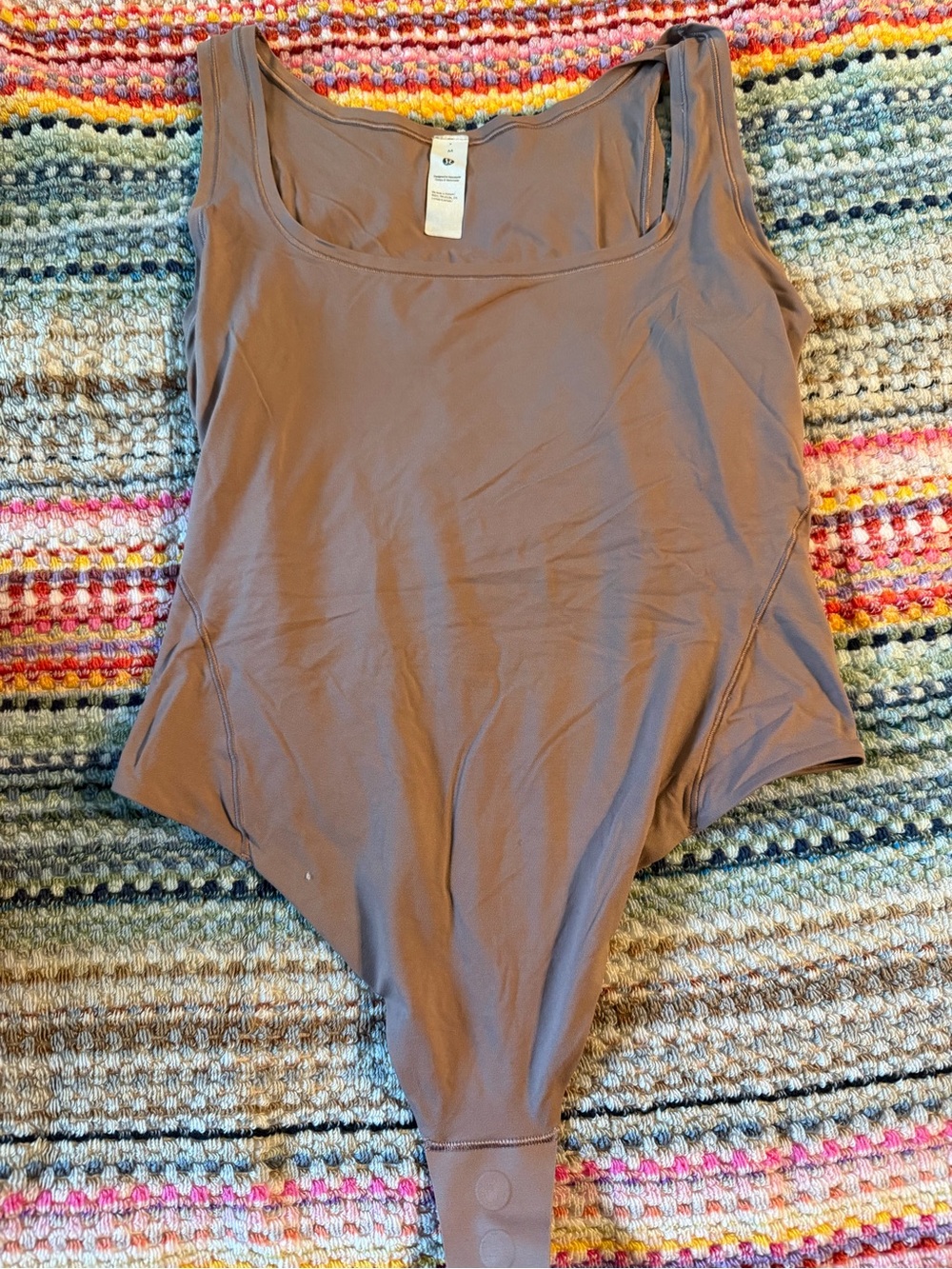 Lululemon Wundermost Ultra-Soft
Nulu Square-Neck Sleeveless Bodysuit